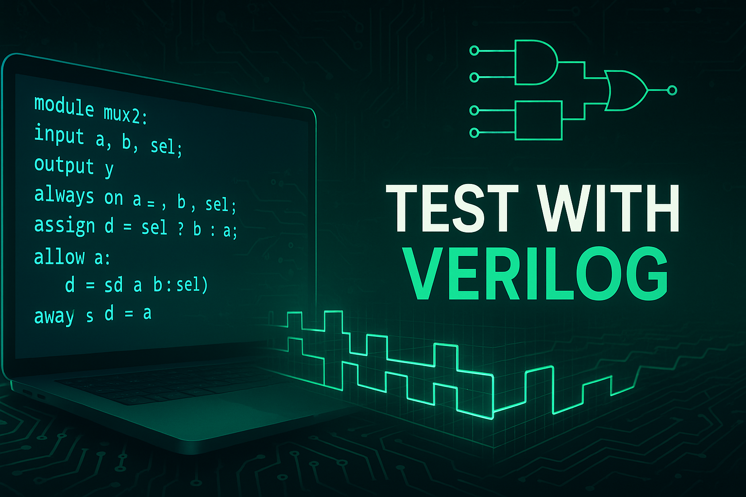 Testing with Verilog